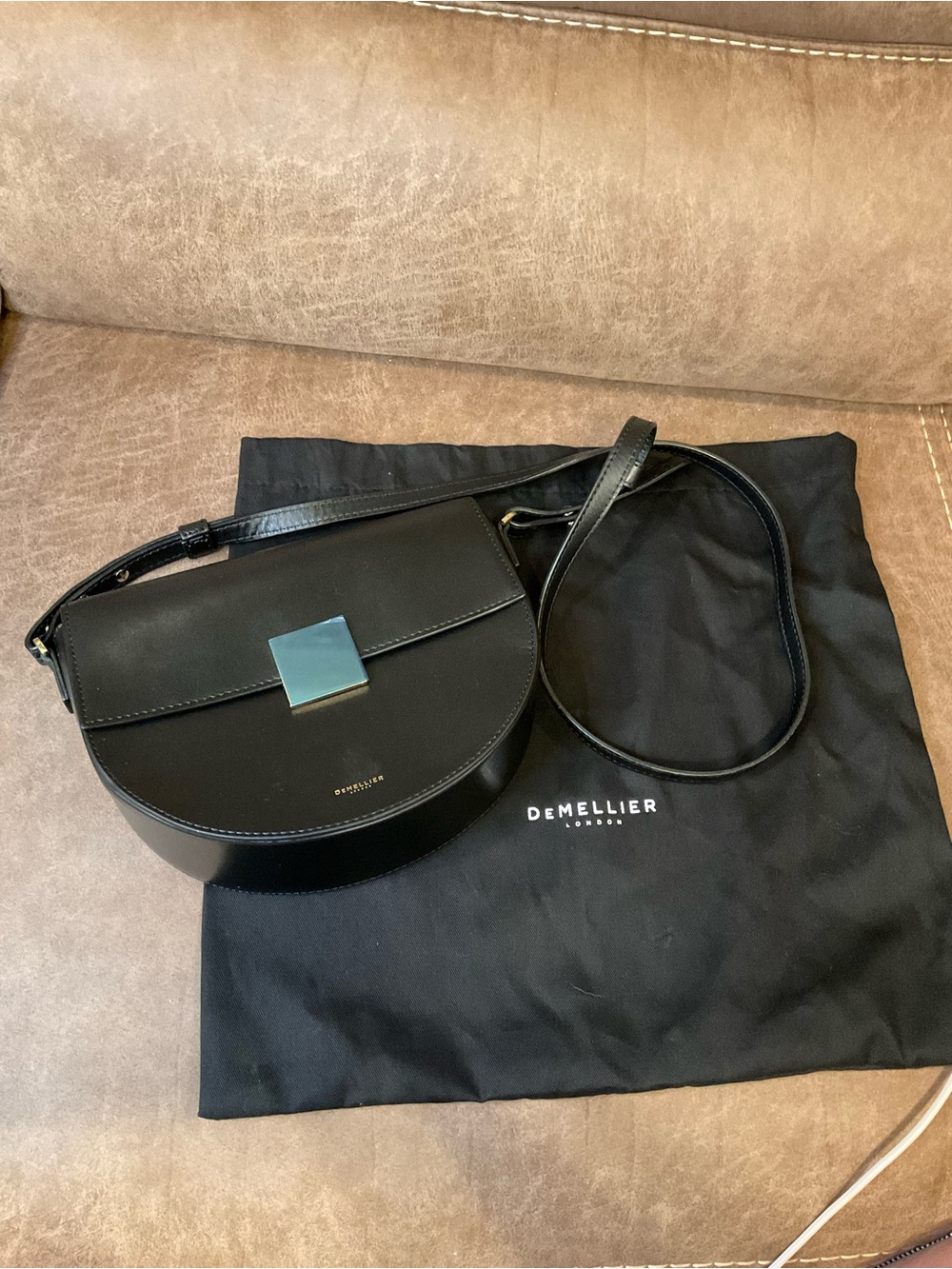 DeMellier Leather Crossbody Purse